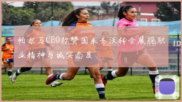 帕尔马CEO称赞国米齐沃转会展现职业精神与诚实态度